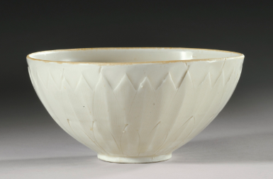 A rare "Ding" bowl from the Song dynasty in China sold for $2.2 million at a Sotheby's auction.(Sotheby's / March 20, 2013)